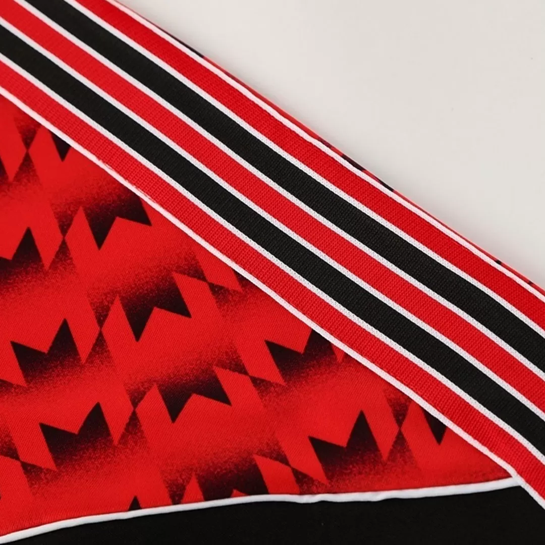 Manchester United Jacket Tracksuit 2025/26 Red&Black - Image 10