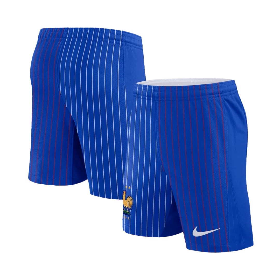 France Away Soccer Shorts