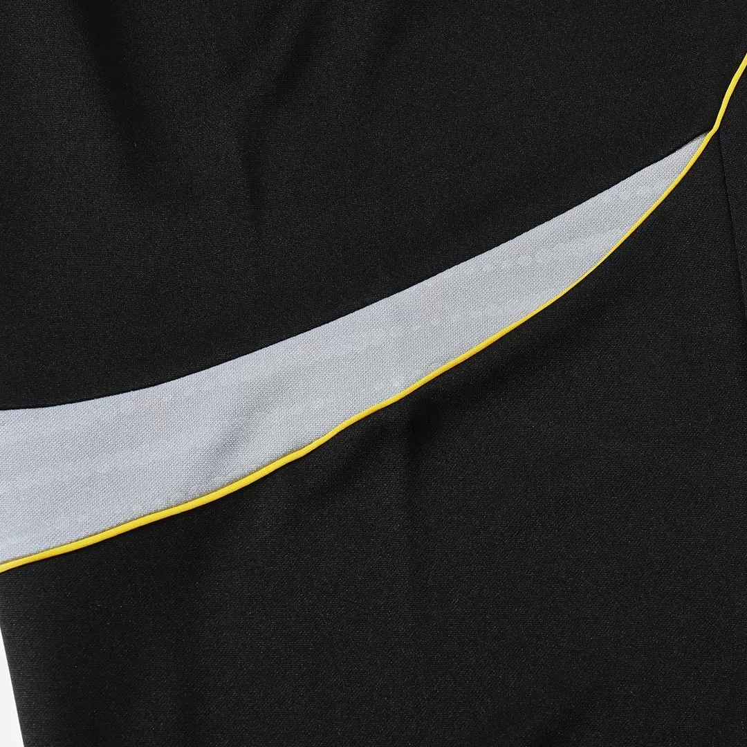 Real Madrid 1/4 Zip Tracksuit 2025/26 Kids Black - Image 23