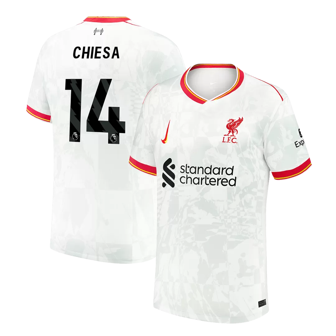 CHIESA #14 Liverpool Third Away Soccer Jersey