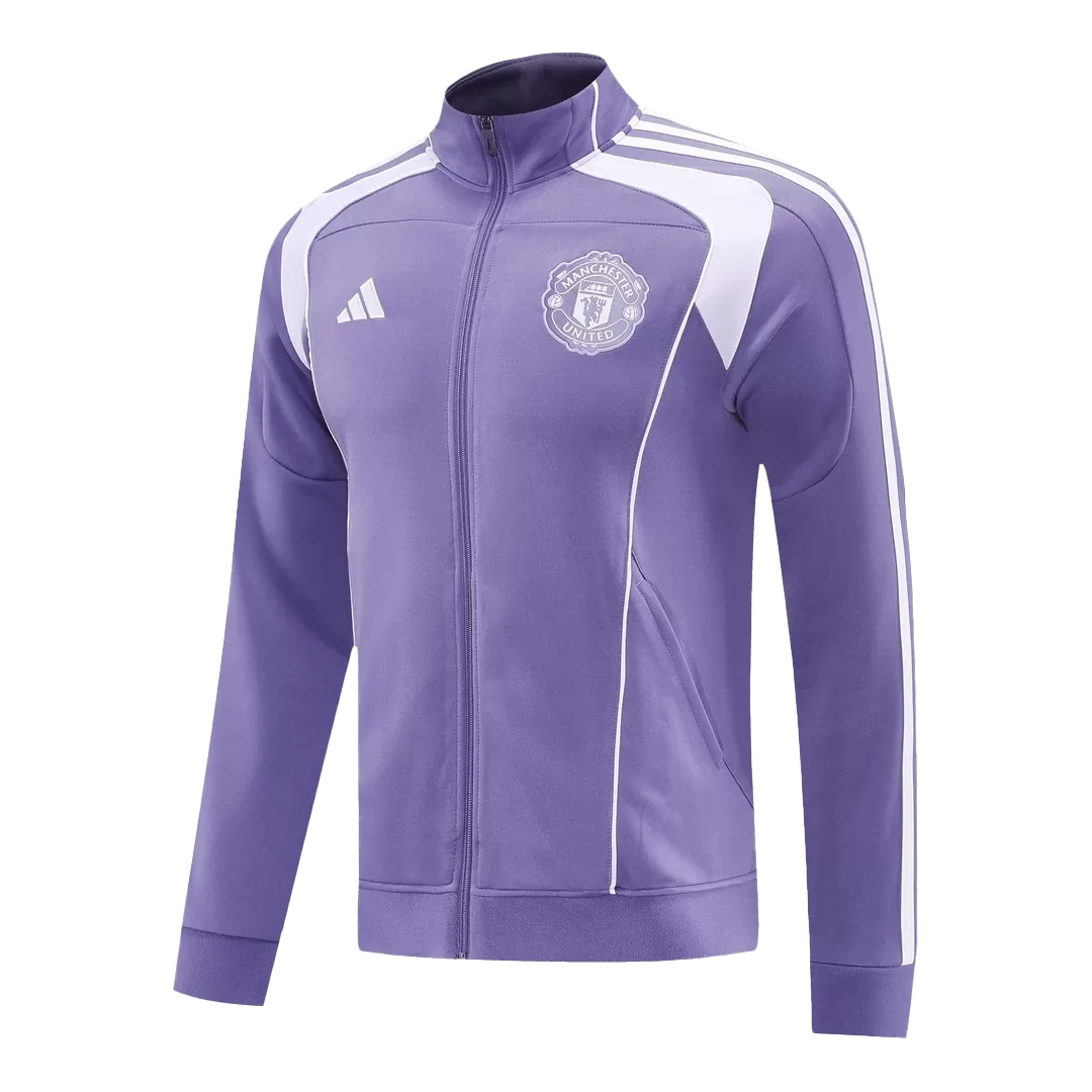 Manchester United Track Jacket 2025/26 - Purple - Image 2