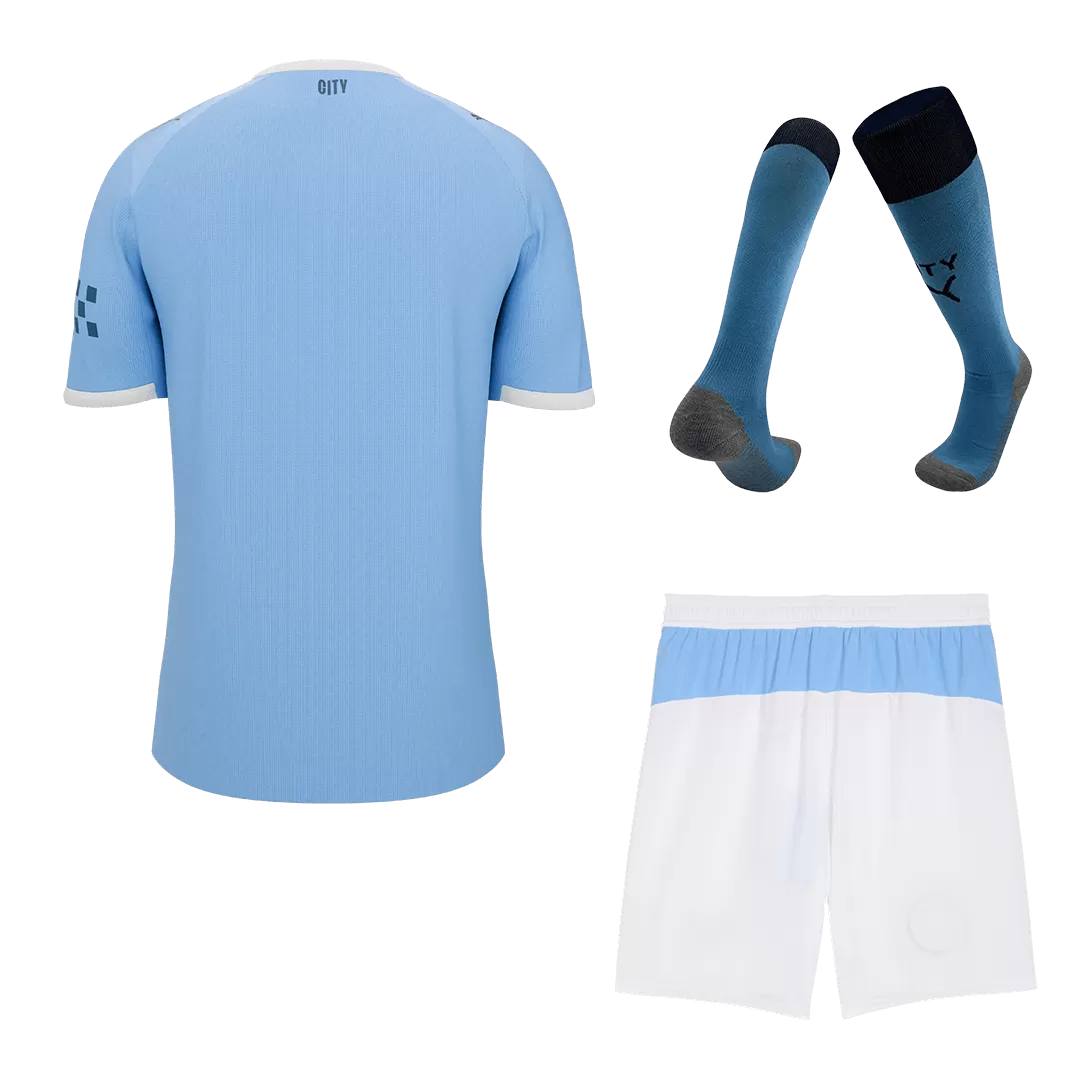Manchester City Home Jerseys Full Kit 2025/26 - Image 2