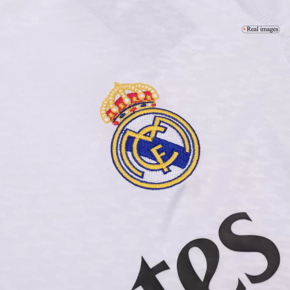 Real Madrid Home Long Sleeve Jersey - Image 9