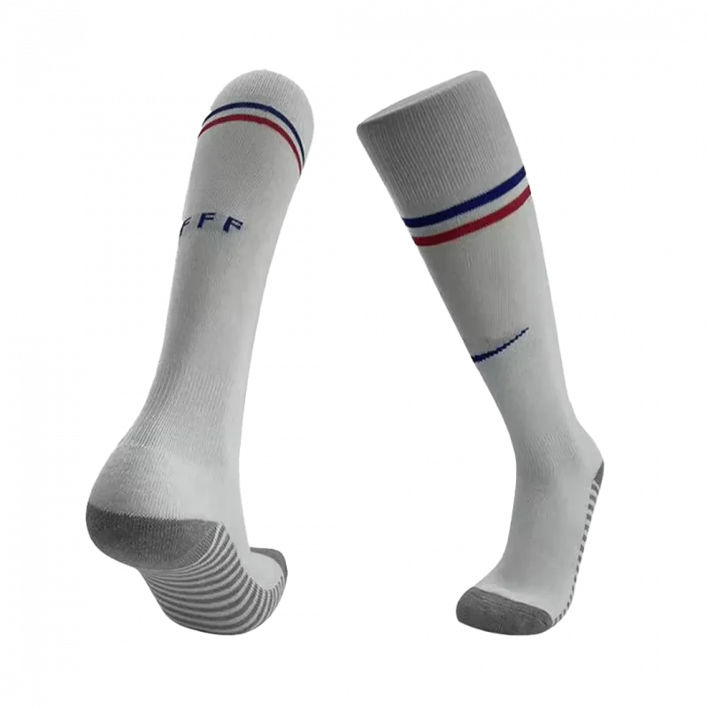 France Away Soccer Socks Kids