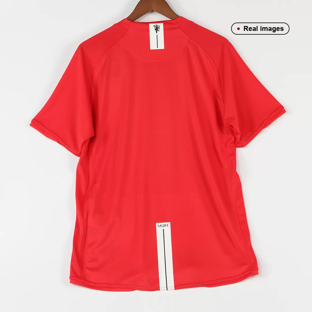 Vintage Soccer Jersey Manchester United Home 2007/08 - Image 11
