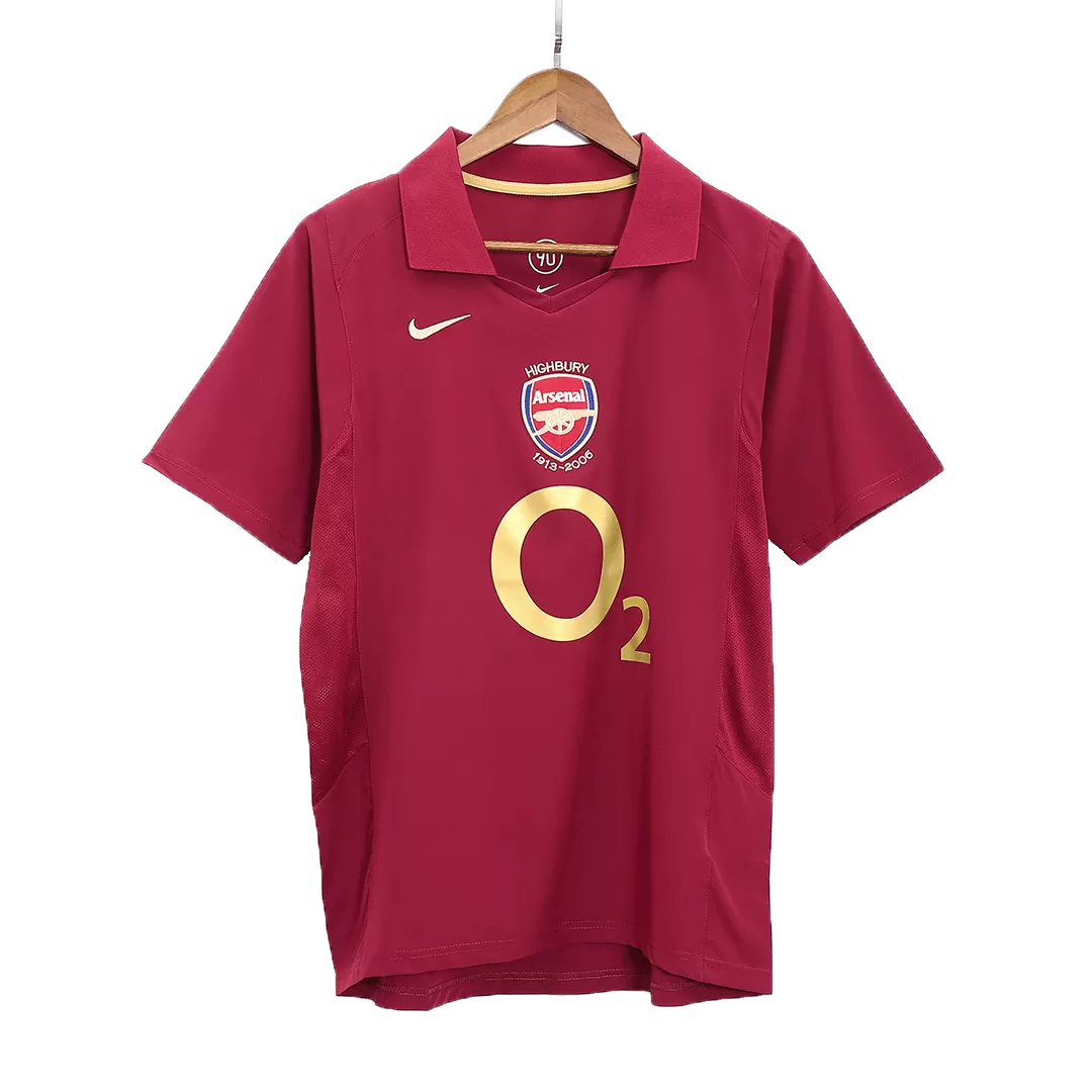 Vintage Soccer Jersey Arsenal Home 2005/06 - Image 3