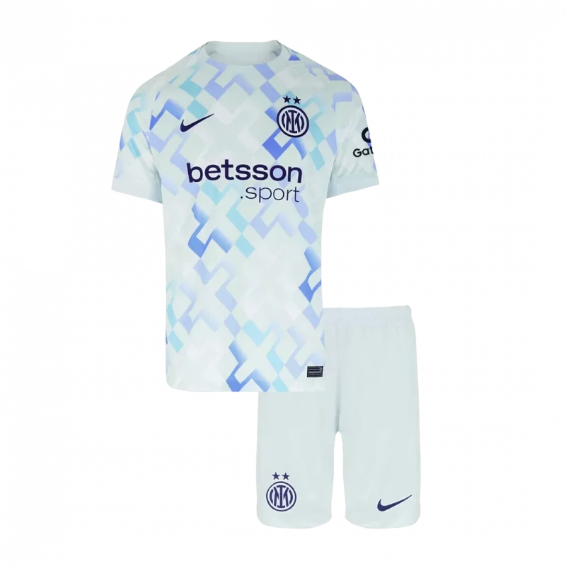 Inter Milan Away Kids Soccer Jerseys Kit 2025/26