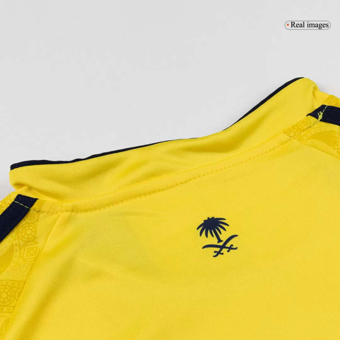 Al Nassr Home Kids Soccer Jerseys Kit 2025/26 - Image 9