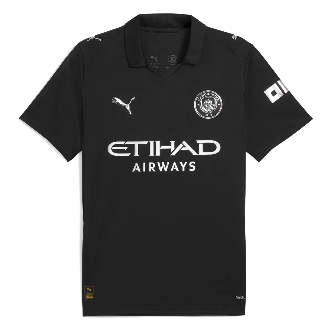 HAALAND #9 Manchester City Away Soccer Jersey 2025/26 - Image 2