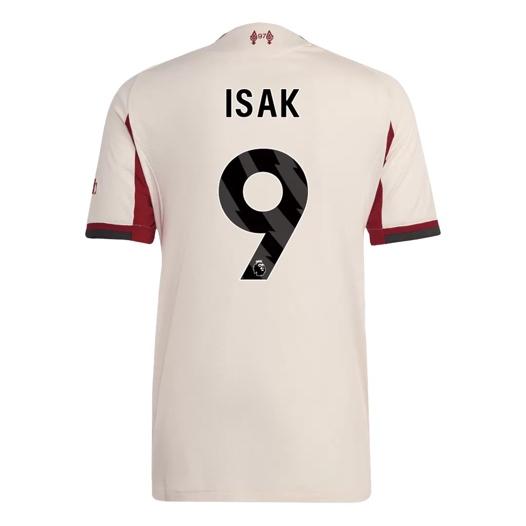 ISAK ##9 Liverpool Away Authentic Soccer Jersey 2025/26 - Image 3