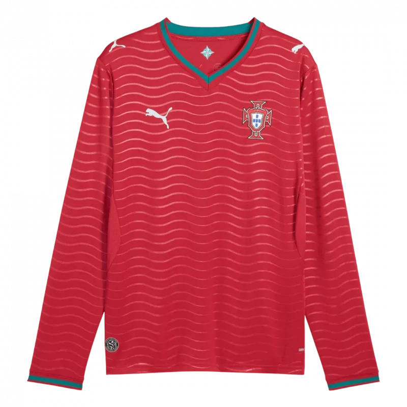 Portugal Home Long Sleeve Jersey World Cup 2026