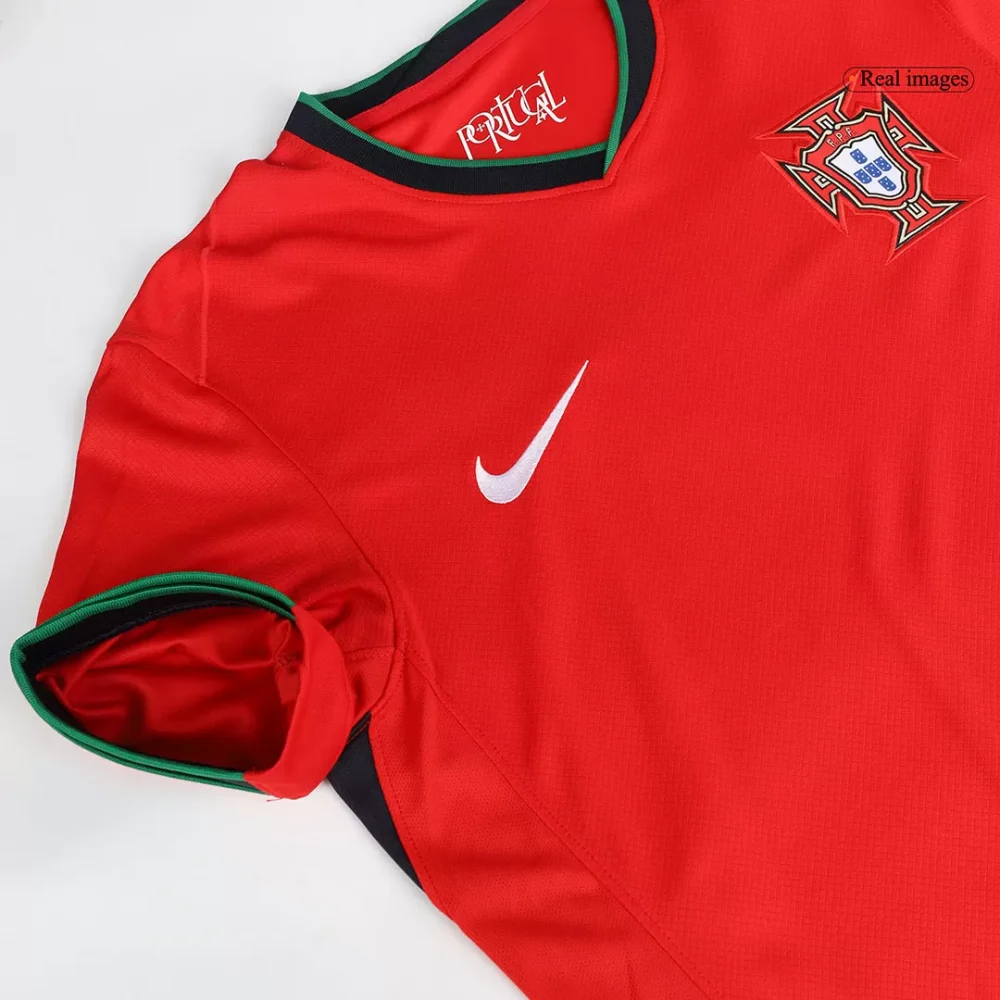 Portugal Home Soccer Jersey EURO - Image 10