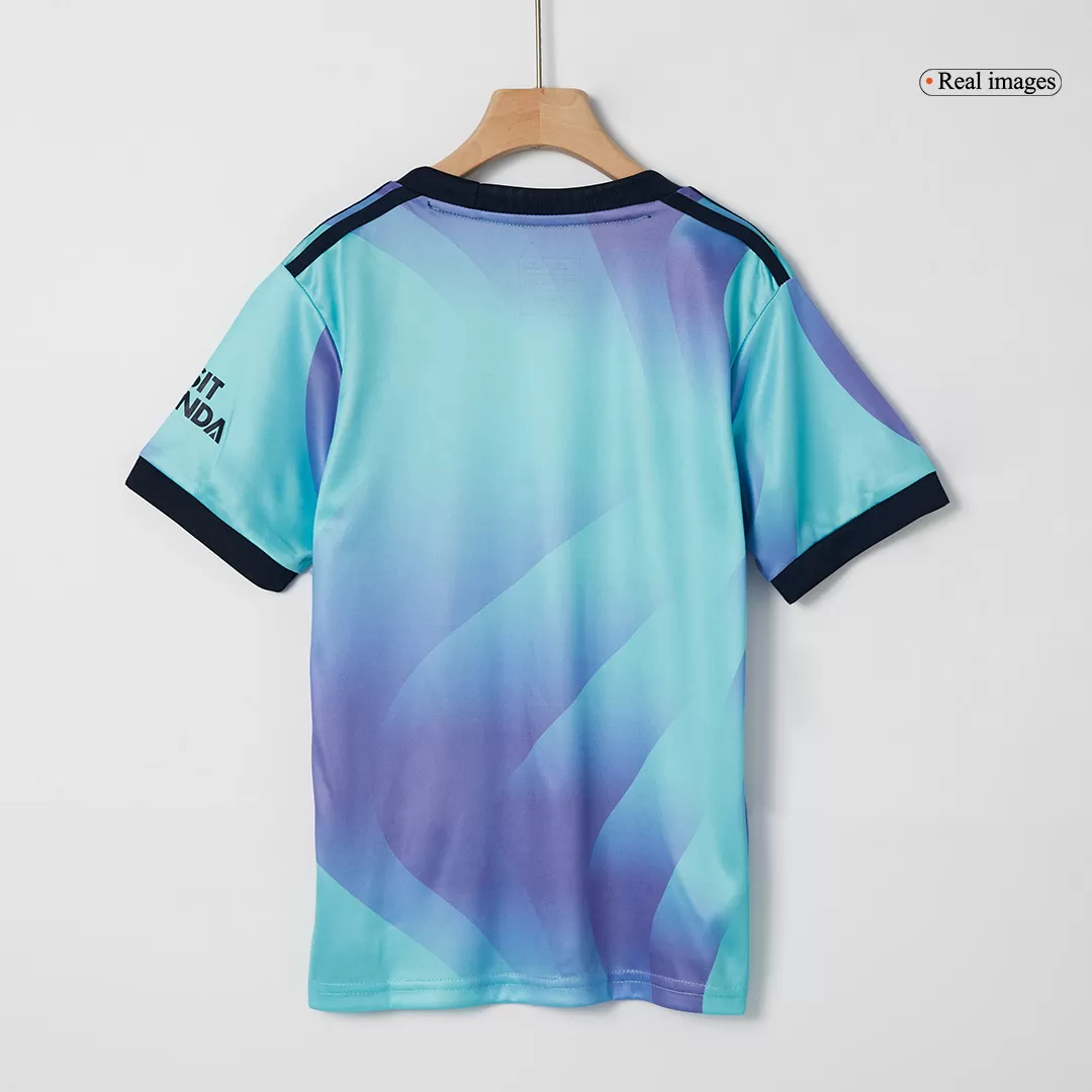 Arsenal Third Away Kids Soccer Jerseys Full Kit - Image 5