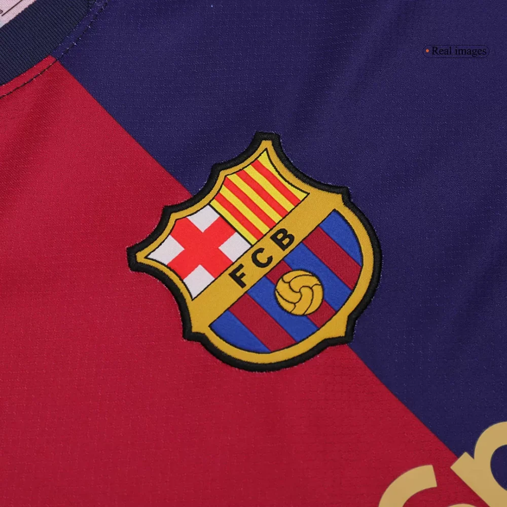 Barcelona Home Soccer Jersey - Image 8