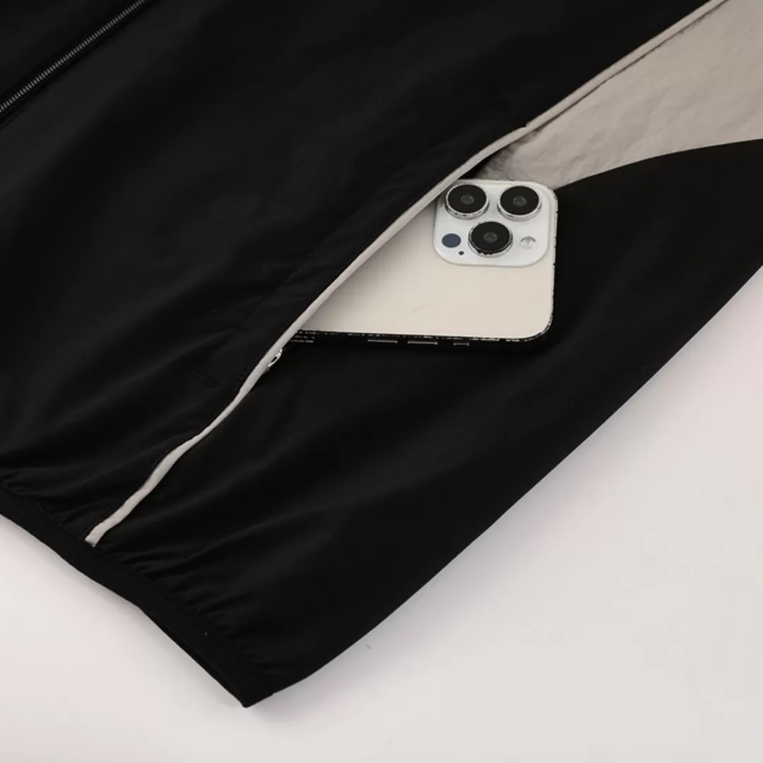 Newcastle United Windbreaker Jacket 2025/26 - Black - Image 7