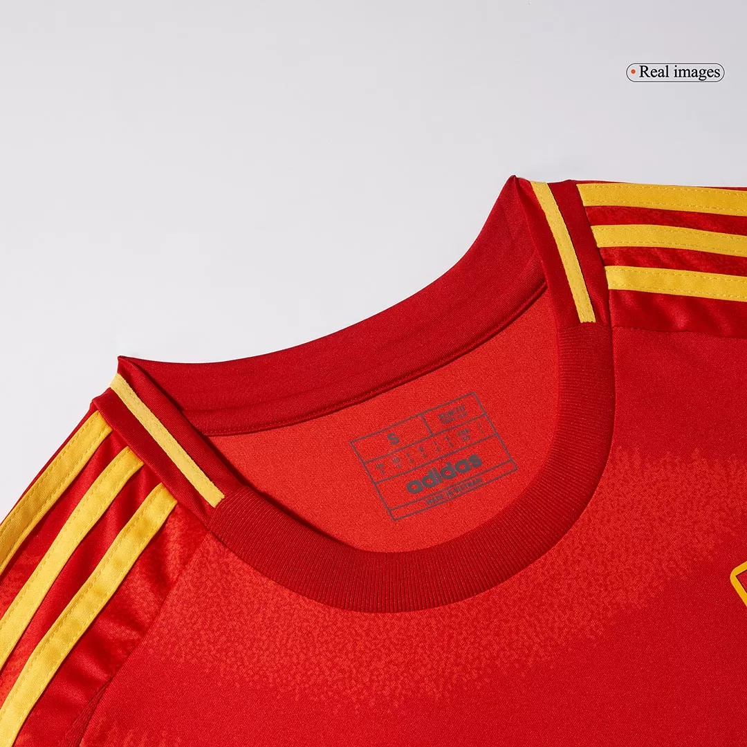 Spain Home Soccer Jersey EURO - Image 7