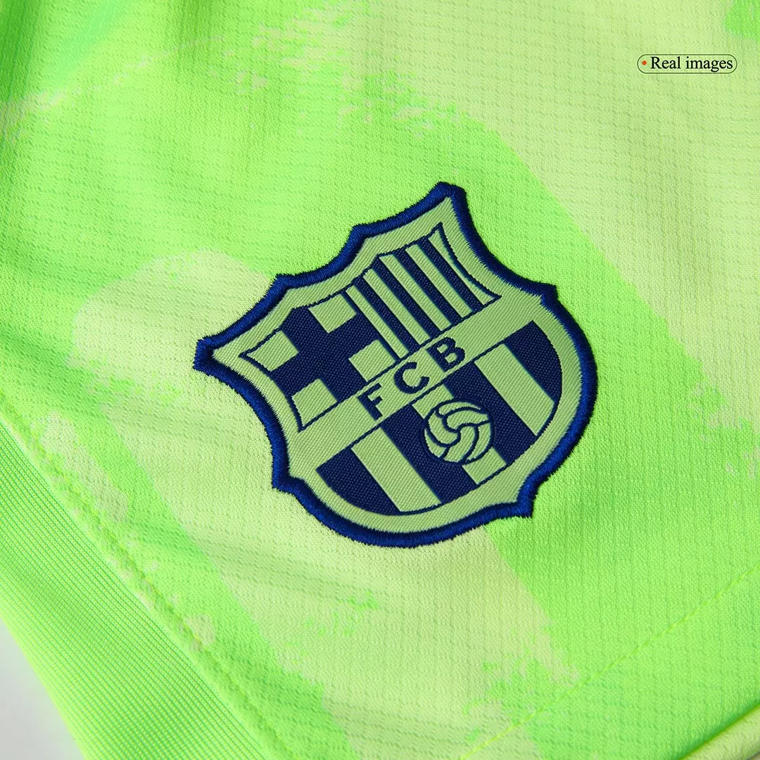 Barcelona Third Away Jerseys Full Kit - Image 19