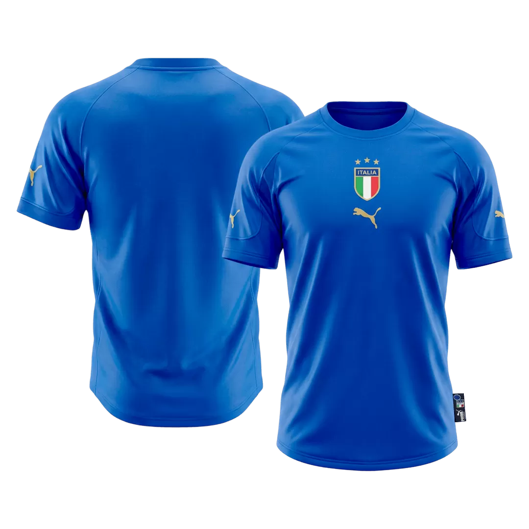 Retro Soccer Jersey Italy Home 2004 - Image 3