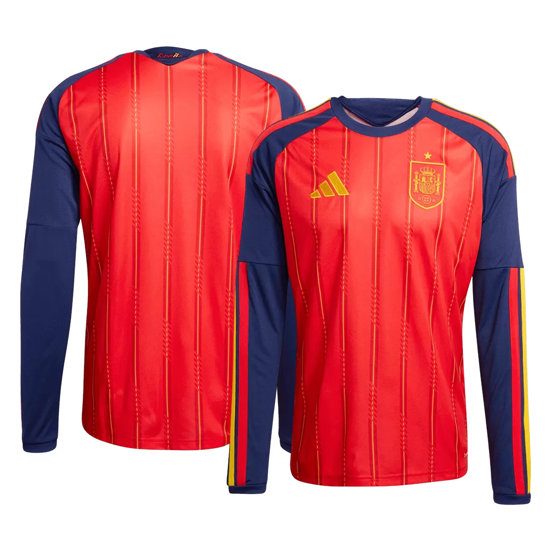 Spain Home Long Sleeve Jersey World Cup 2026 - Image 3