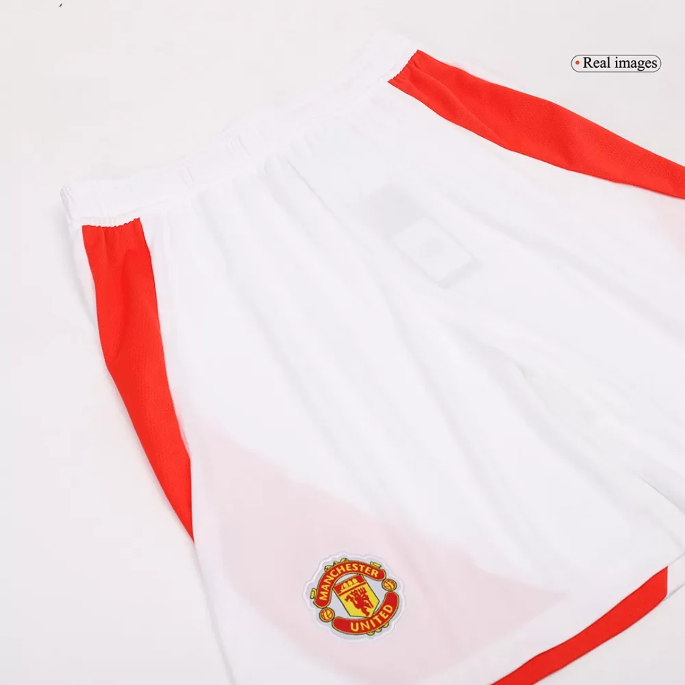 Manchester United Home Soccer Shorts - Image 9
