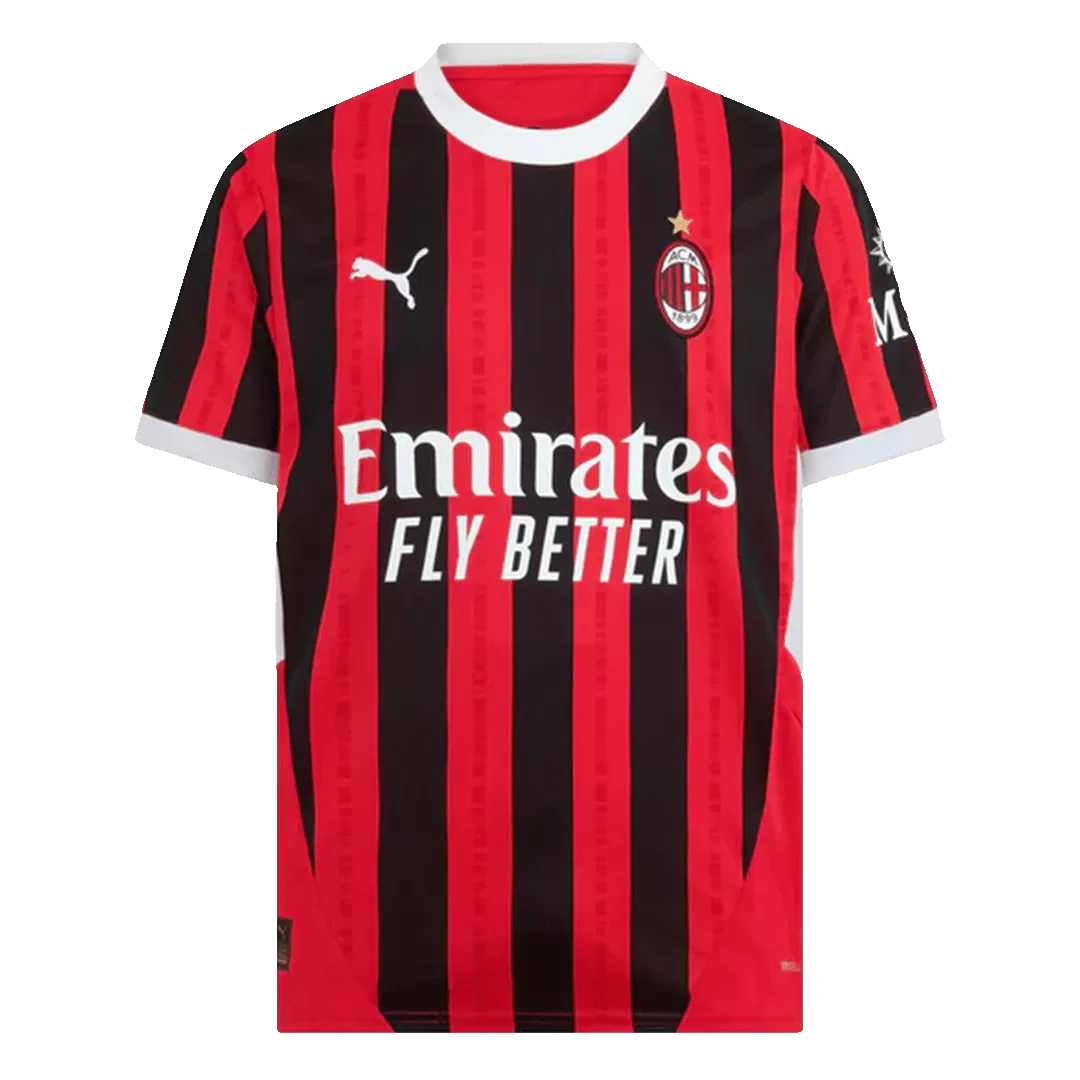 GIMENEZ #7 AC Milan Home Soccer Jersey - Image 2