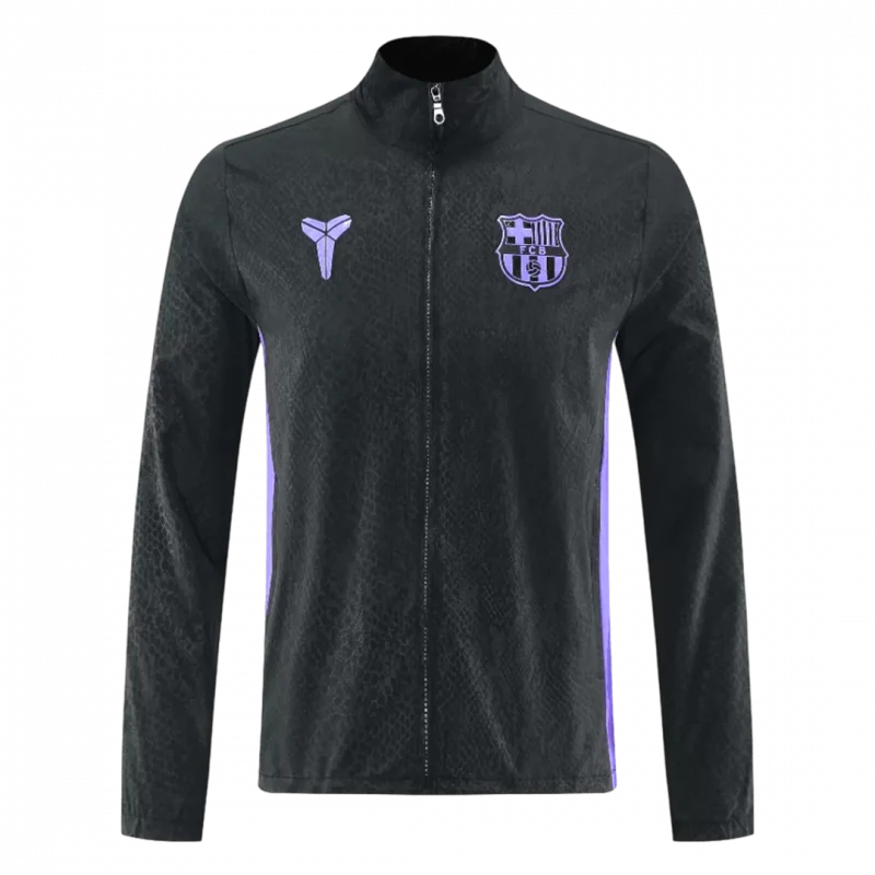 Barcelona Windbreaker Jacket 2025/26 - Black