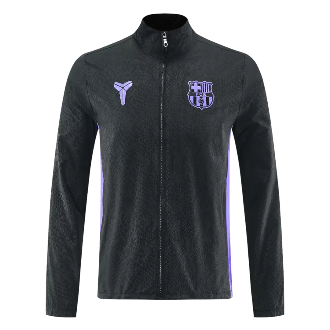 Barcelona Windbreaker Jacket 2025/26 - Black