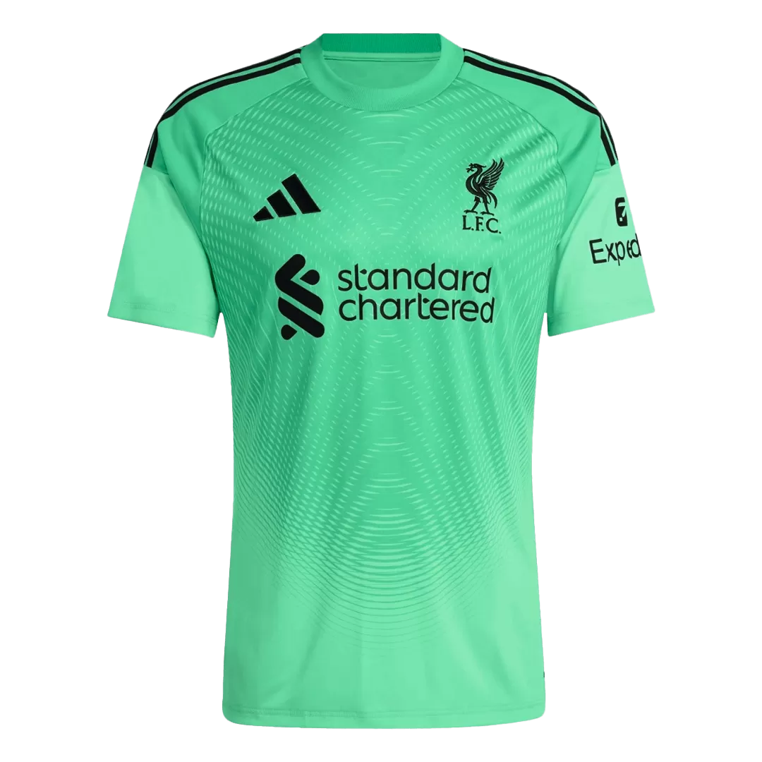 Liverpool Goalkeeper Soccer Jersey 2025/26 Green - Image 4