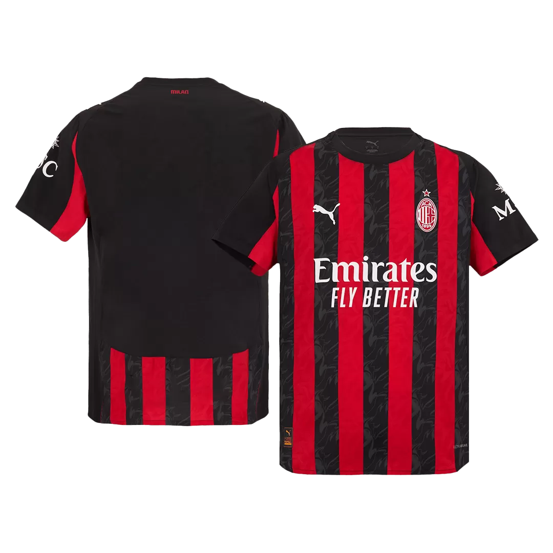 AC Milan Home Authentic Soccer Jersey 2025/26 - Image 3