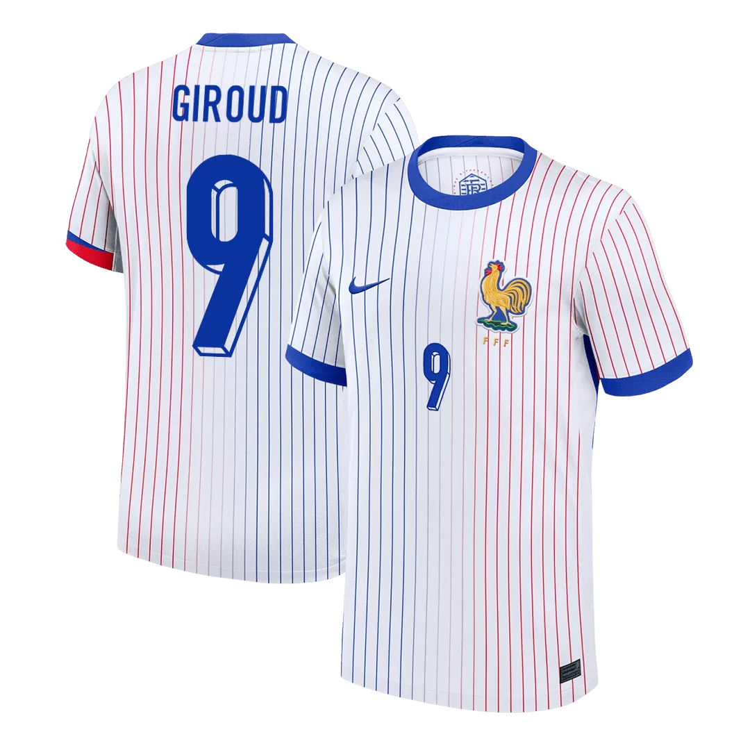 GIROUD #9 France Away Soccer Jersey
