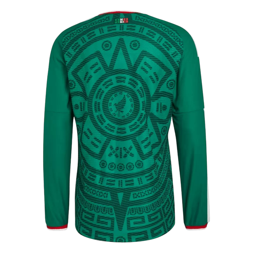 Mexico Home Long Sleeve Player Version Jersey World Cup 2026 - Image 2