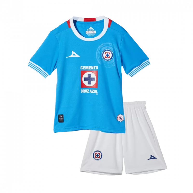 Cruz Azul Home Kids Soccer Jerseys Kit