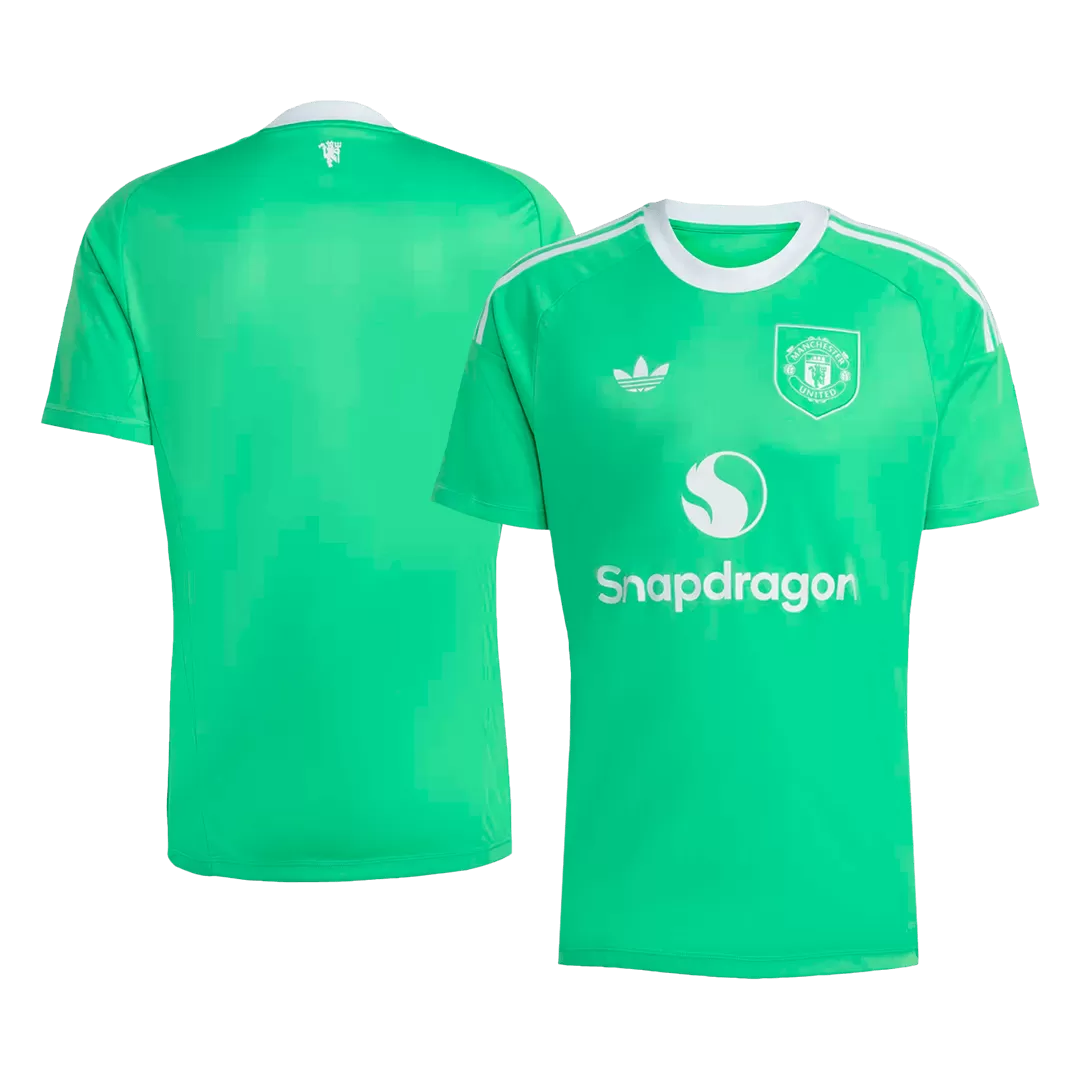 Manchester United Goalkeeper Soccer Jersey 2025/26 Green - Image 3