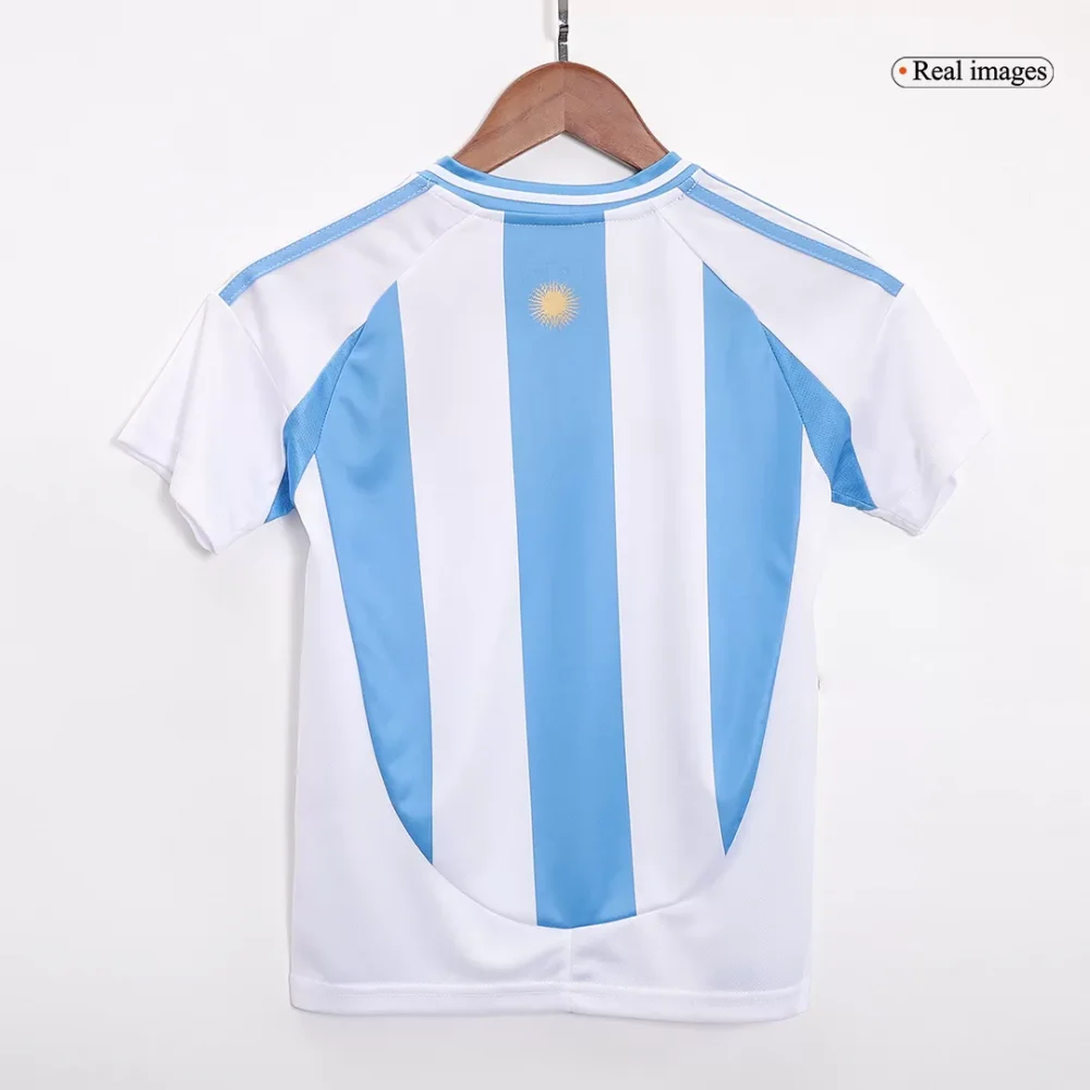 Argentina Home Kids Soccer Jerseys Kit Copa America - Image 5