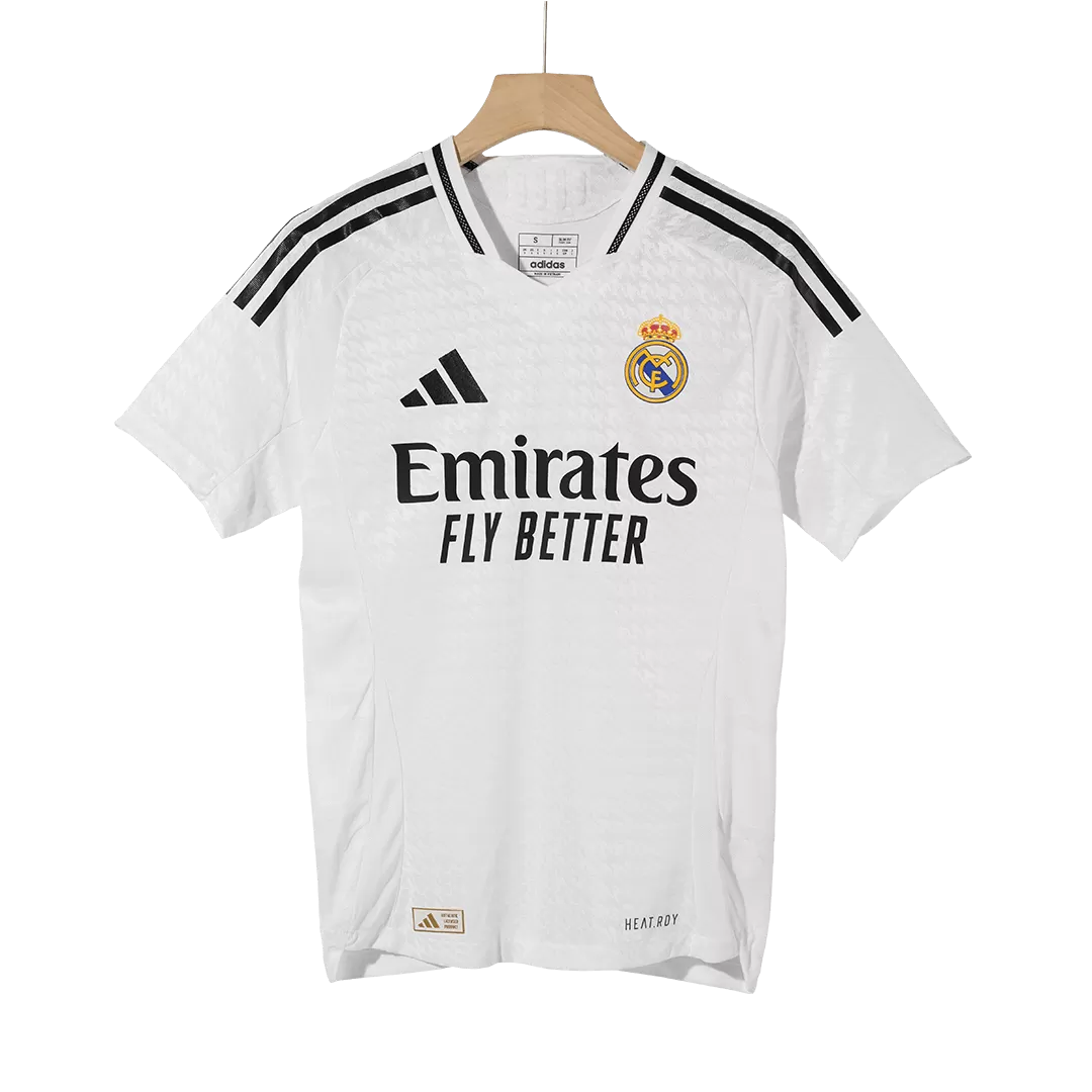 Real Madrid Home Authentic Soccer Jersey - Image 4