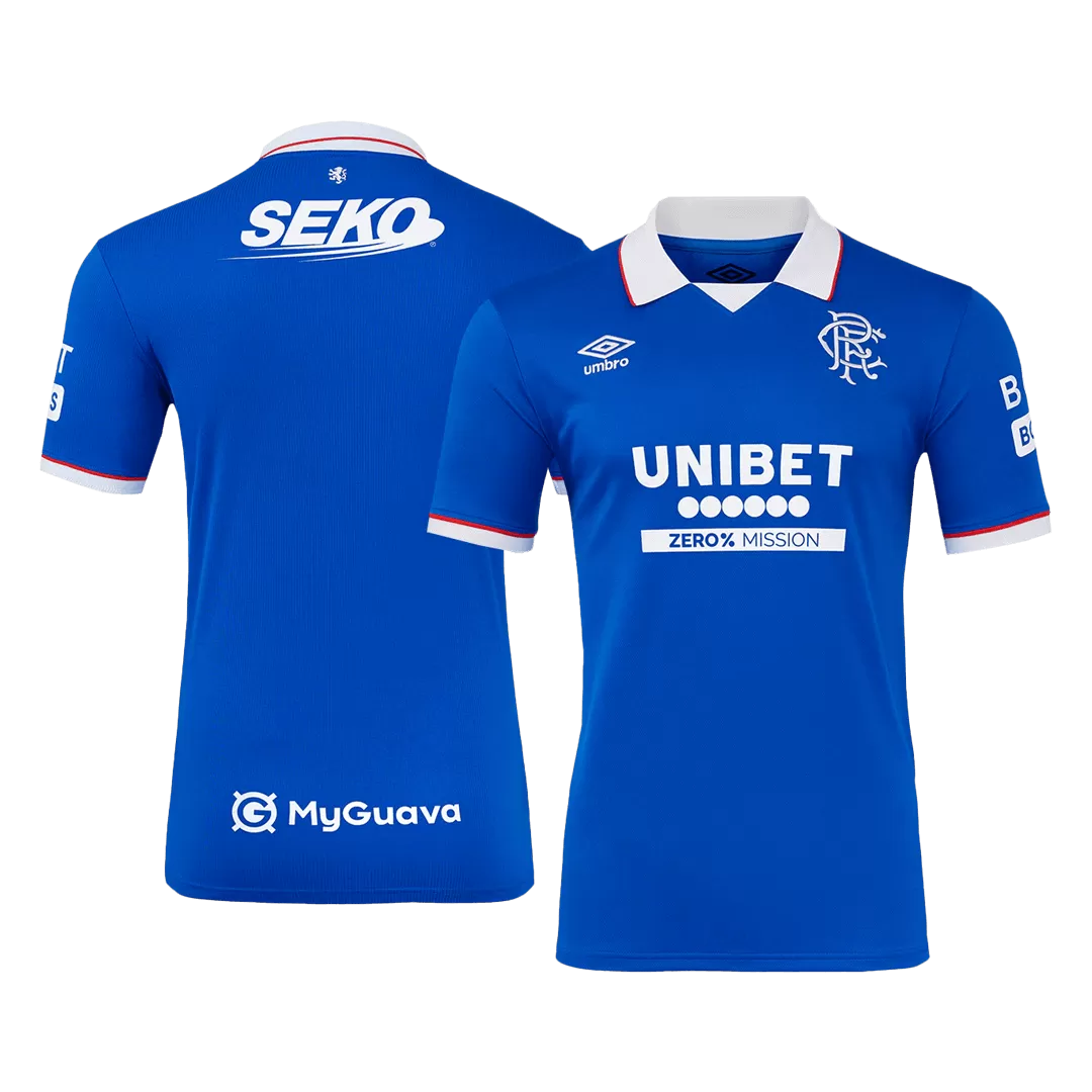 Glasgow Rangers Home Soccer Jersey 2025/26 - Image 3