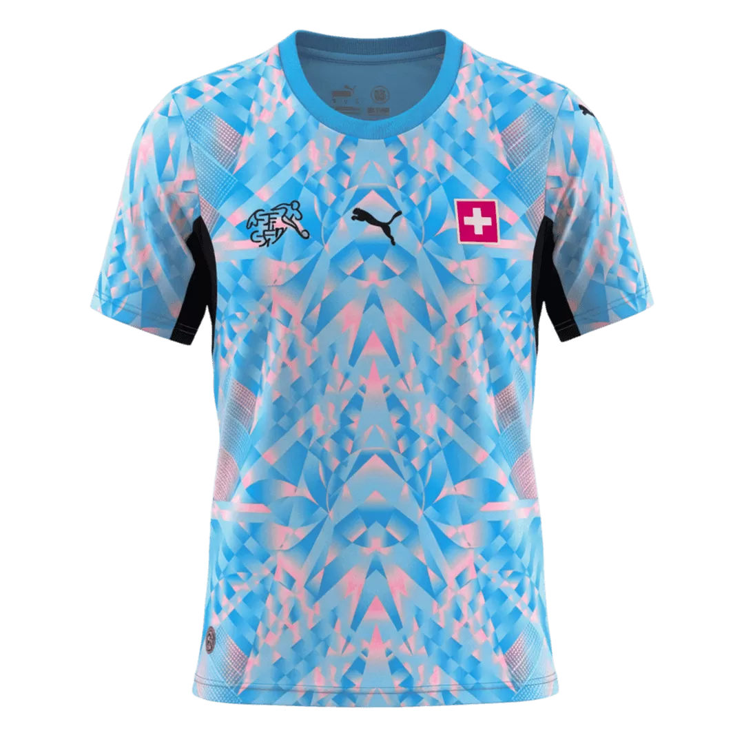 Switzerland Goalkeeper Soccer Jersey World Cup 2026 Blue
