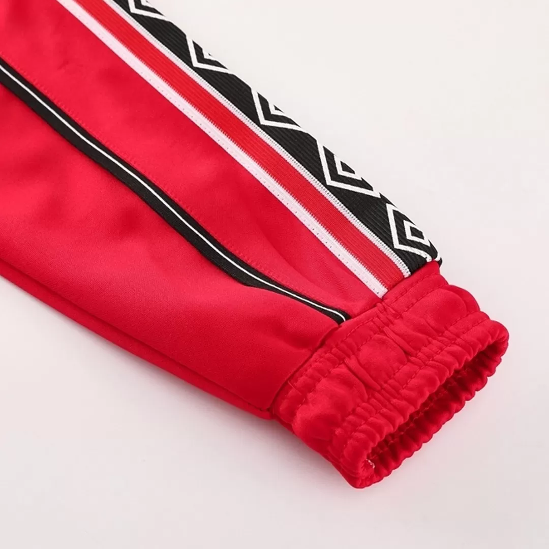 Manchester United Jacket Tracksuit 2025/26 Red&Black - Image 10