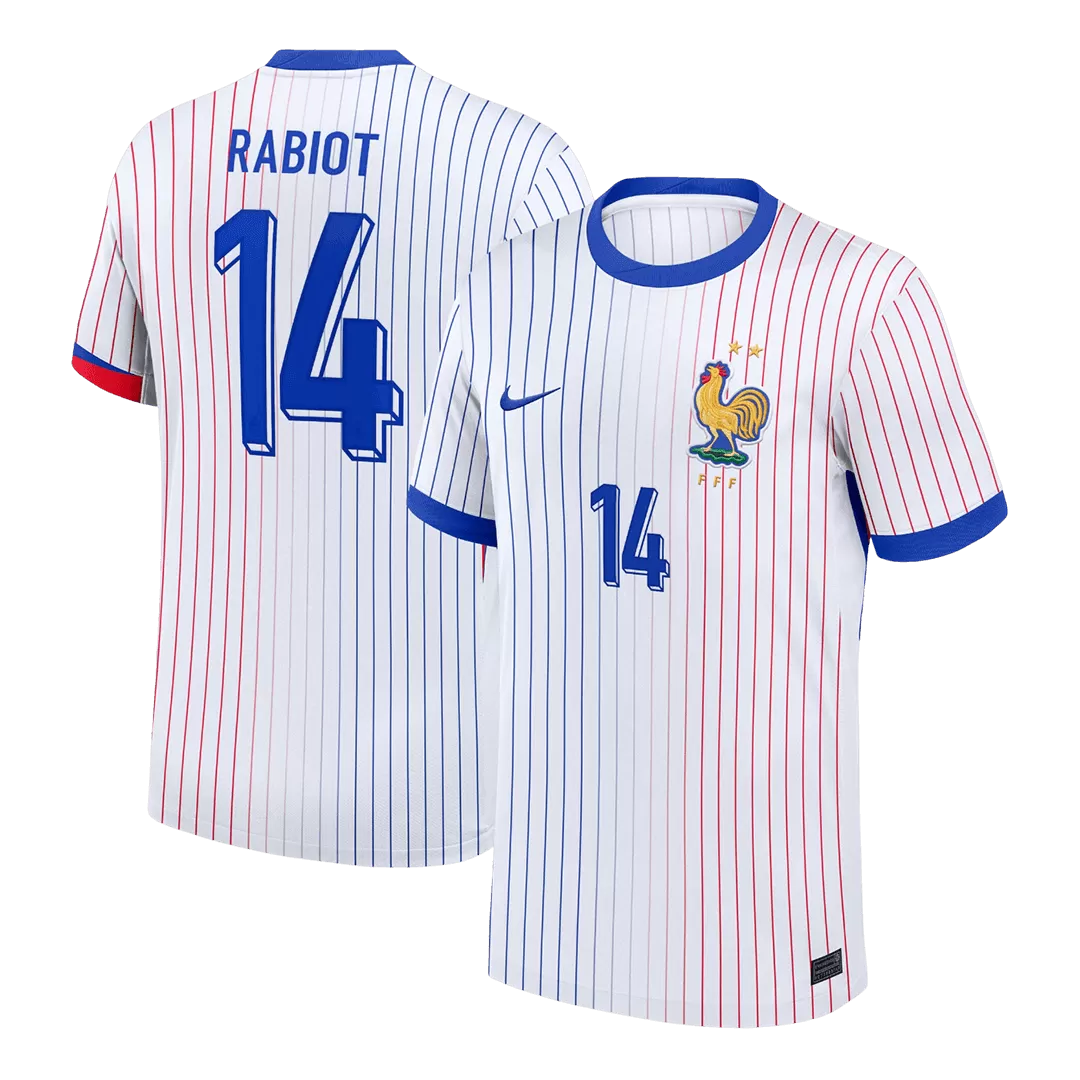 RABIOT #14 France Away Soccer Jersey