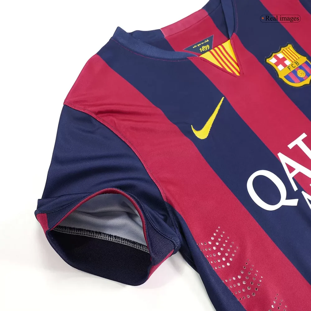 Vintage Soccer Jersey MESSI #10 Barcelona Home 2014/15 - Image 6