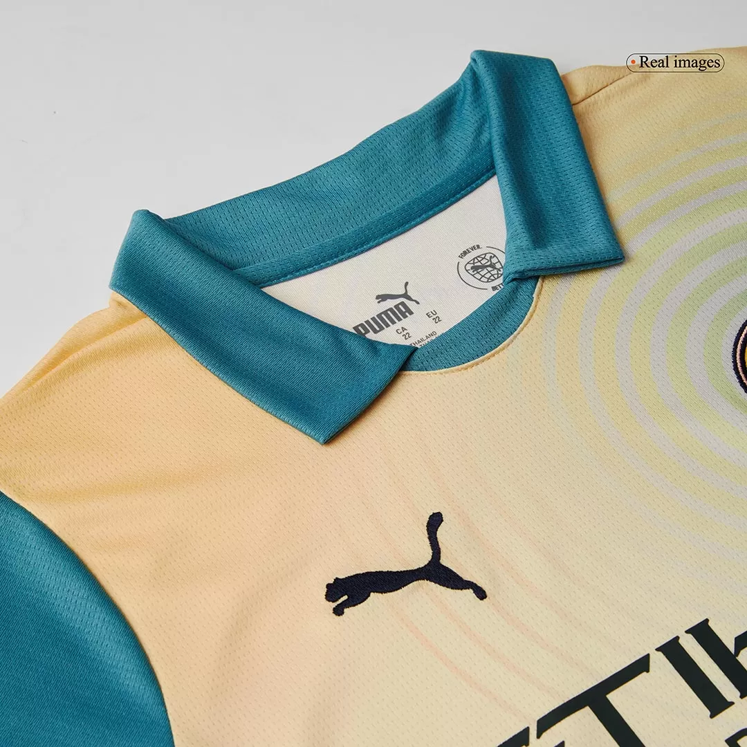 Manchester City Fourth Away Kids Soccer Jerseys Kit- Definitely City (UCL) - Image 8