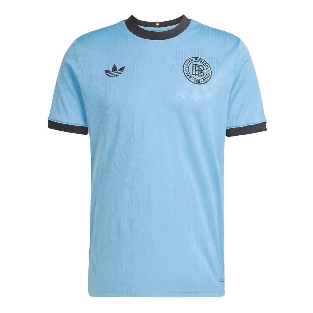 Germany Goalkeeper Soccer Jersey 2025 Blue -125th Anniversary - Image 4
