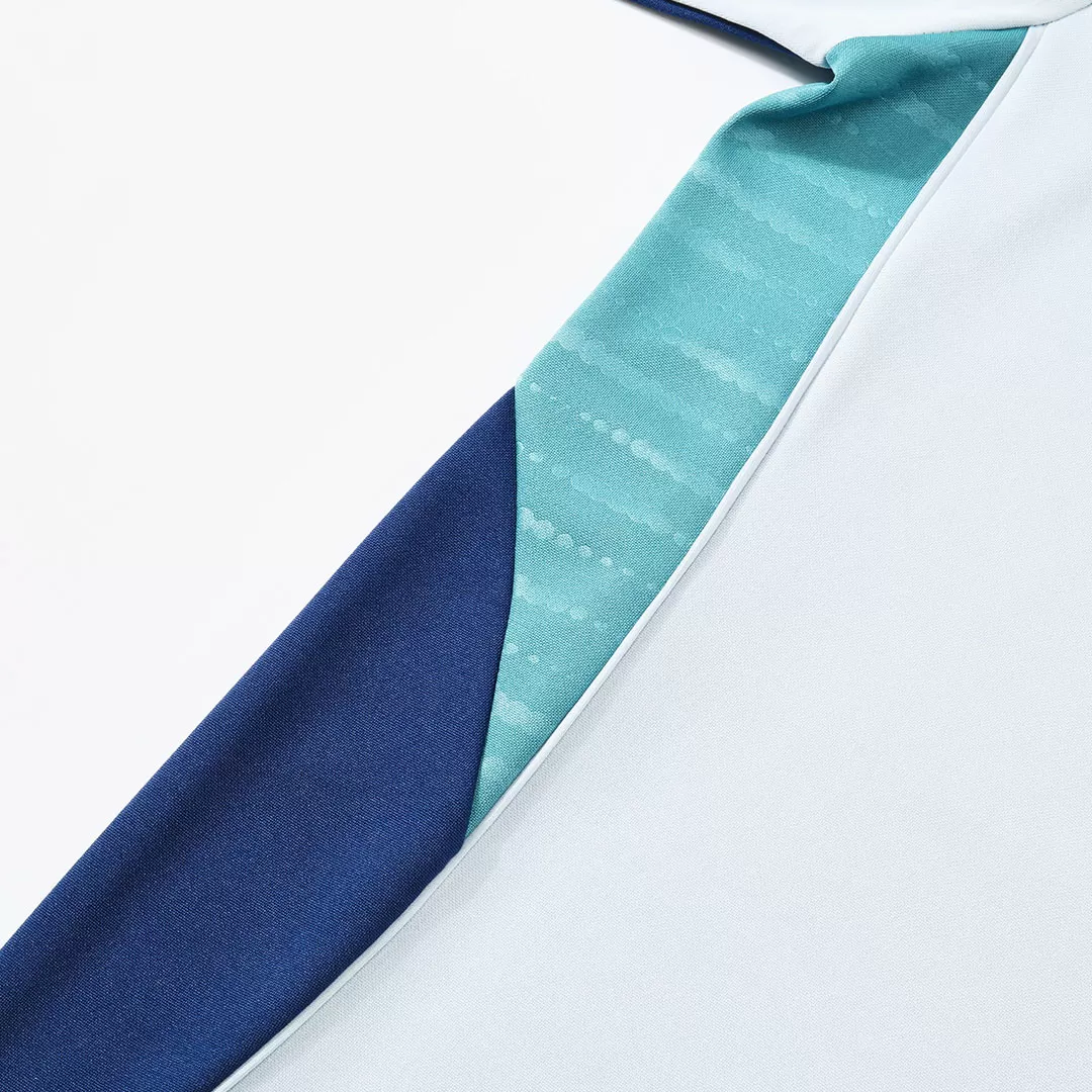 Arsenal 1/4 Zip Tracksuit 2025/26 Kids White - Image 11