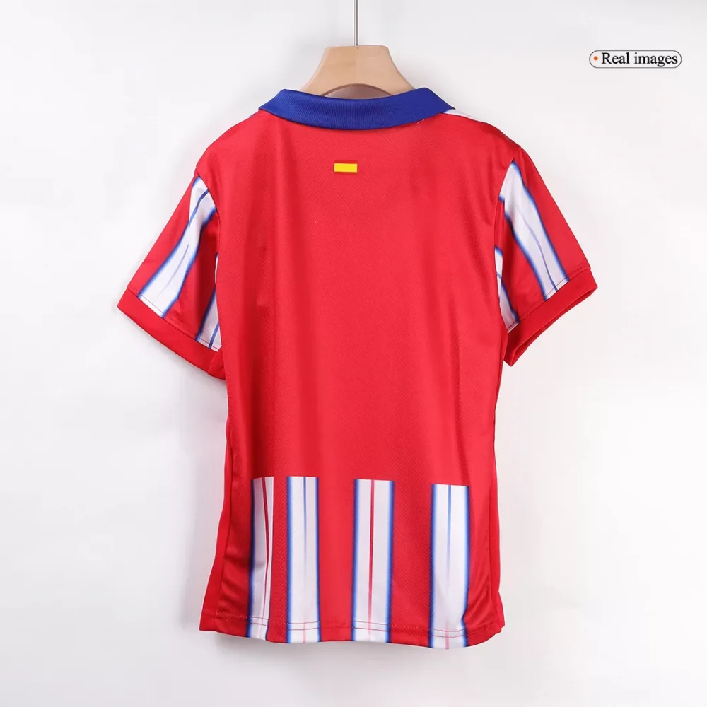 Atletico Madrid Home Kids Soccer Jerseys Full Kit - Image 3