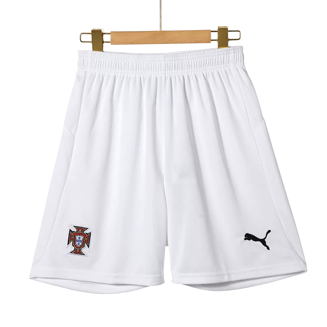 Portugal Away Soccer Shorts 2025 - Image 4