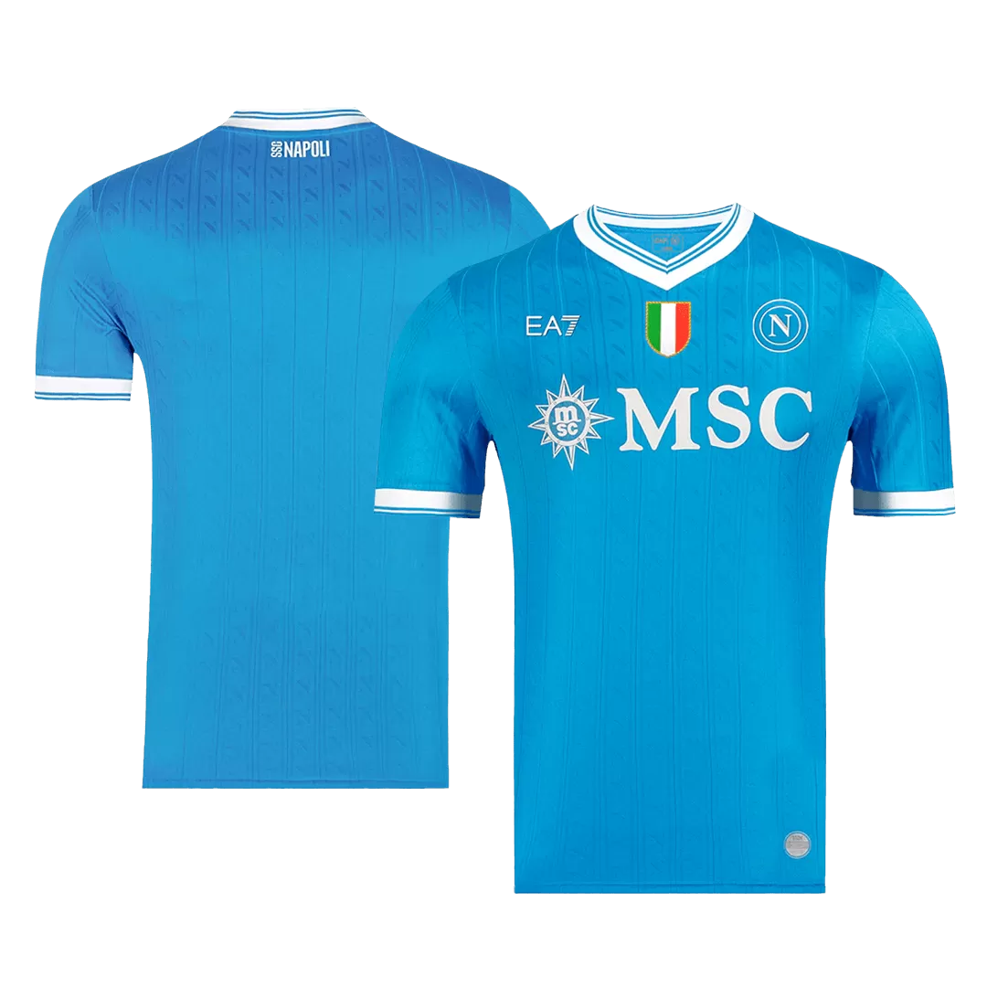 Napoli Home Authentic Soccer Jersey 2025/26 - Image 3