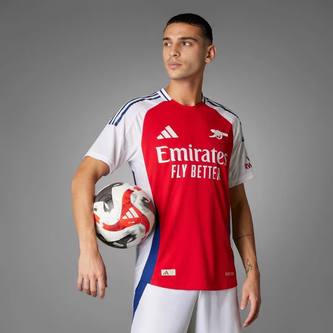 Arsenal Home Authentic Soccer Jersey - Image 3